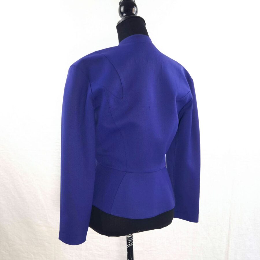 Thierry Mugler giacca viola anni ‘80 - immagine 4