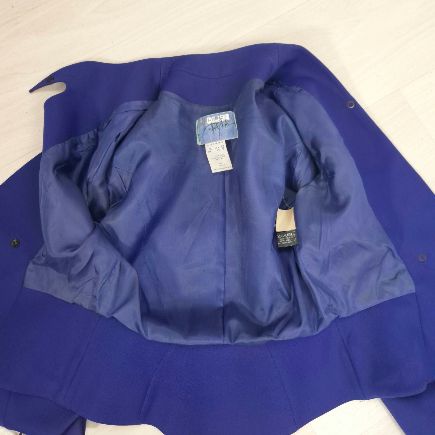 Thierry Mugler giacca viola anni ‘80 - immagine 13