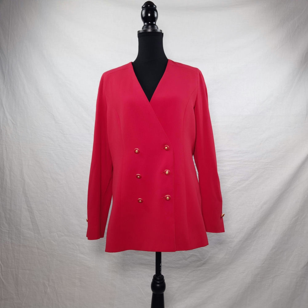 Giacca rossa doppiopetto