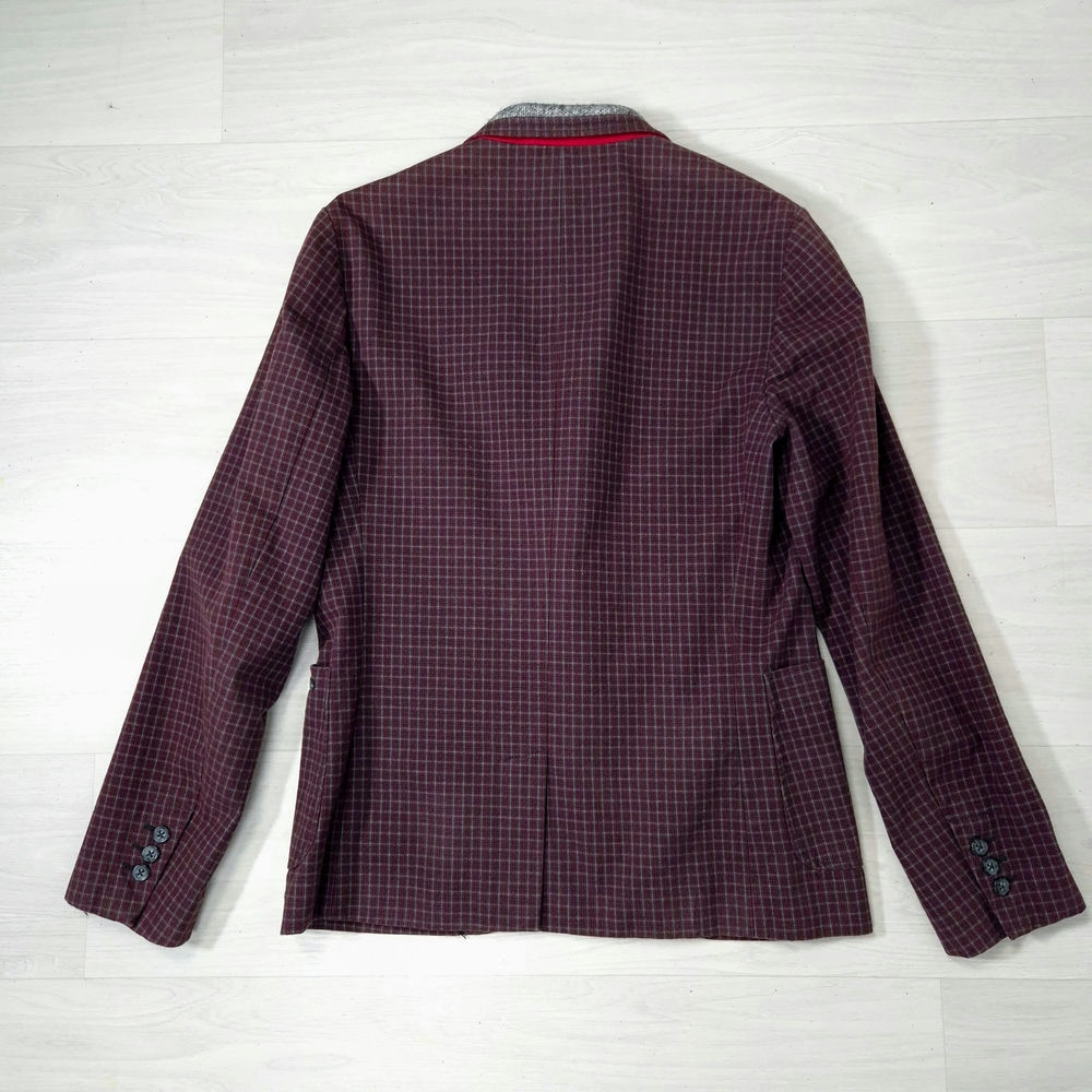 burgundy men jacket