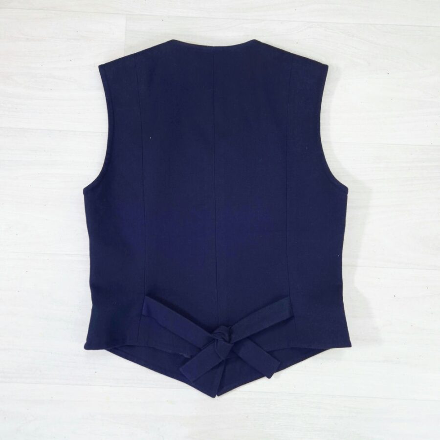 gilet donna blu