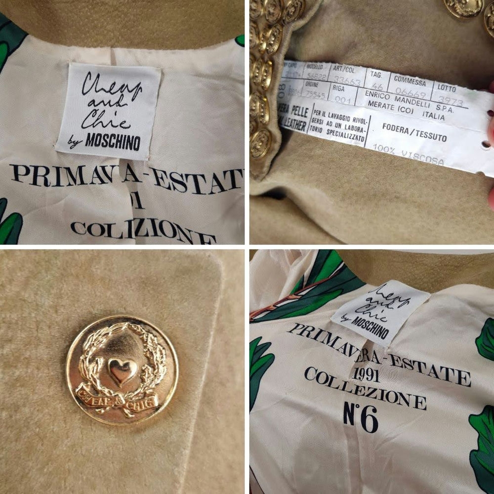 Moschino women suit with coins