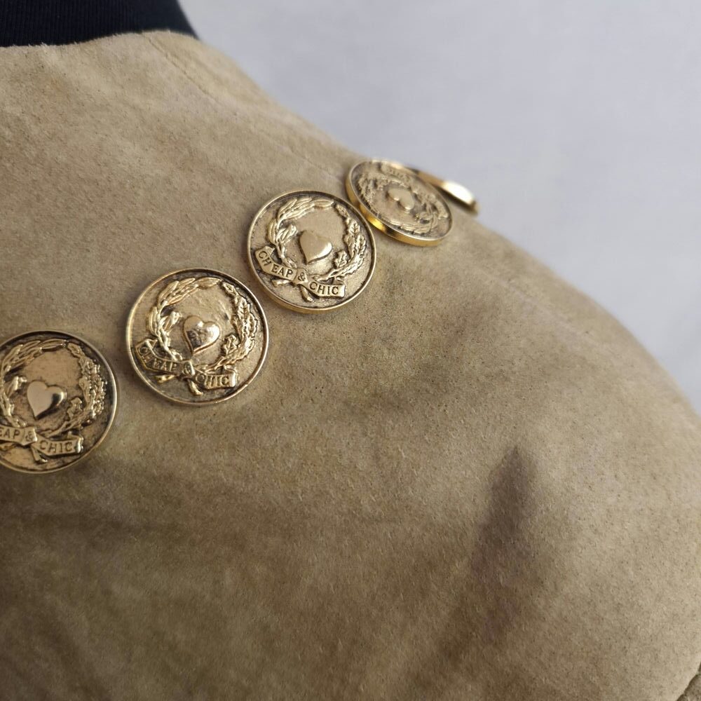 tailleur pelle Moschino