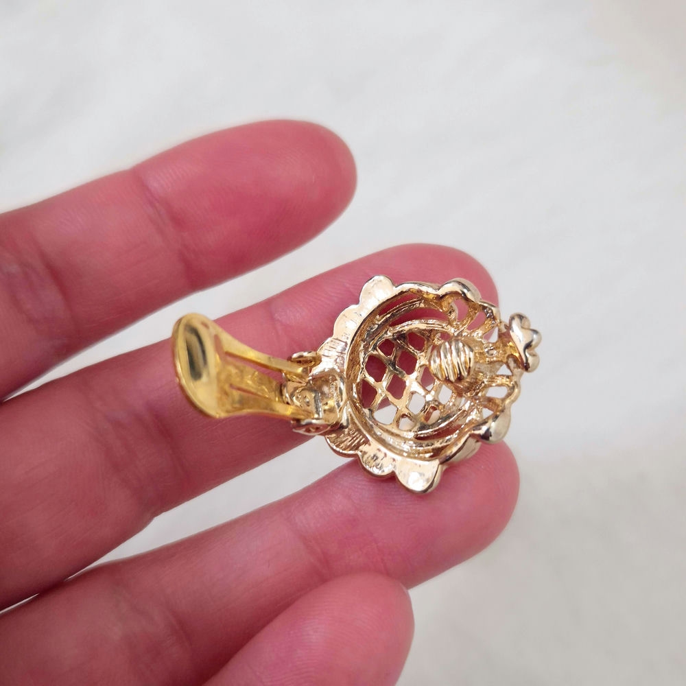 orecchini a forma di cetra