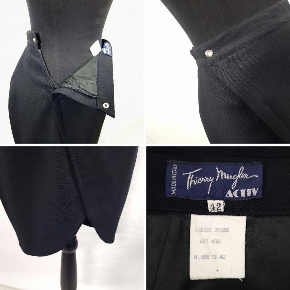 minimal black suit women