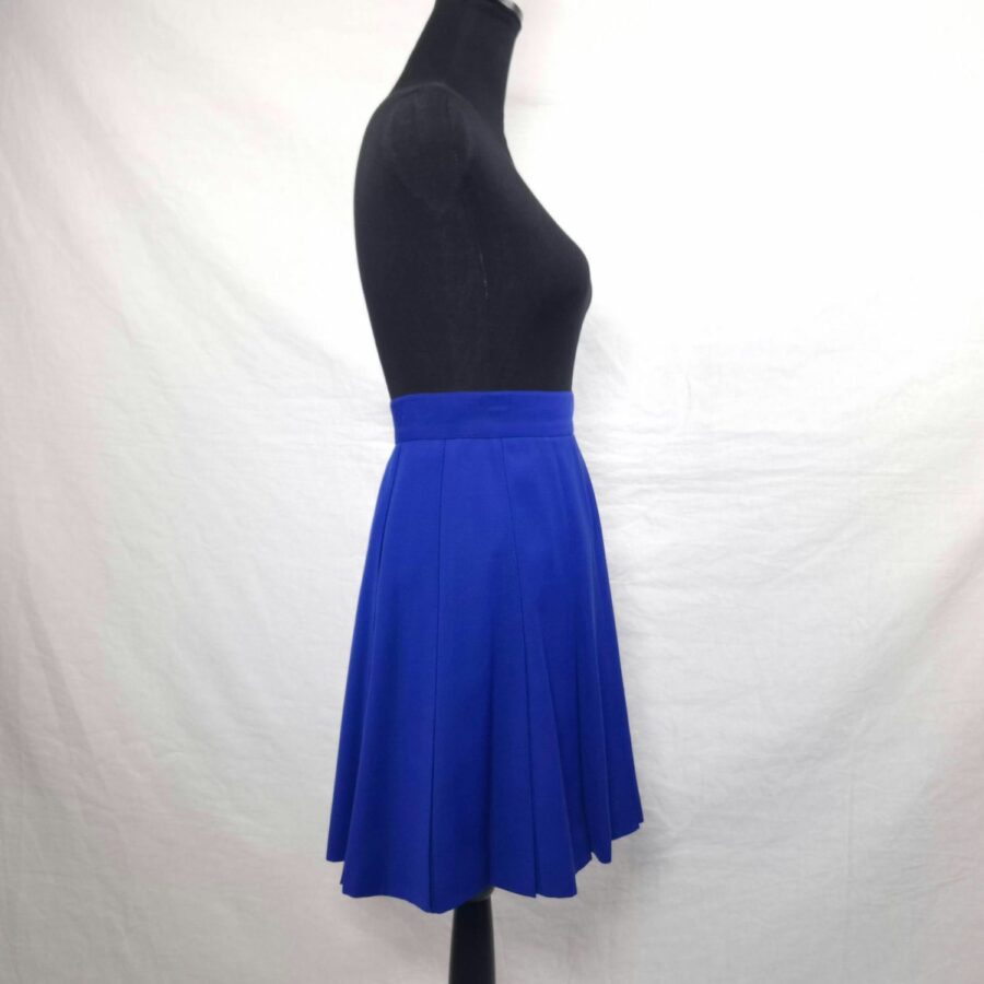 Tailleur blu elegante State of Claude Montana - immagine 6