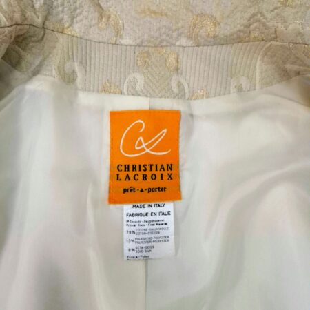 Christian Lacroix brocade dress