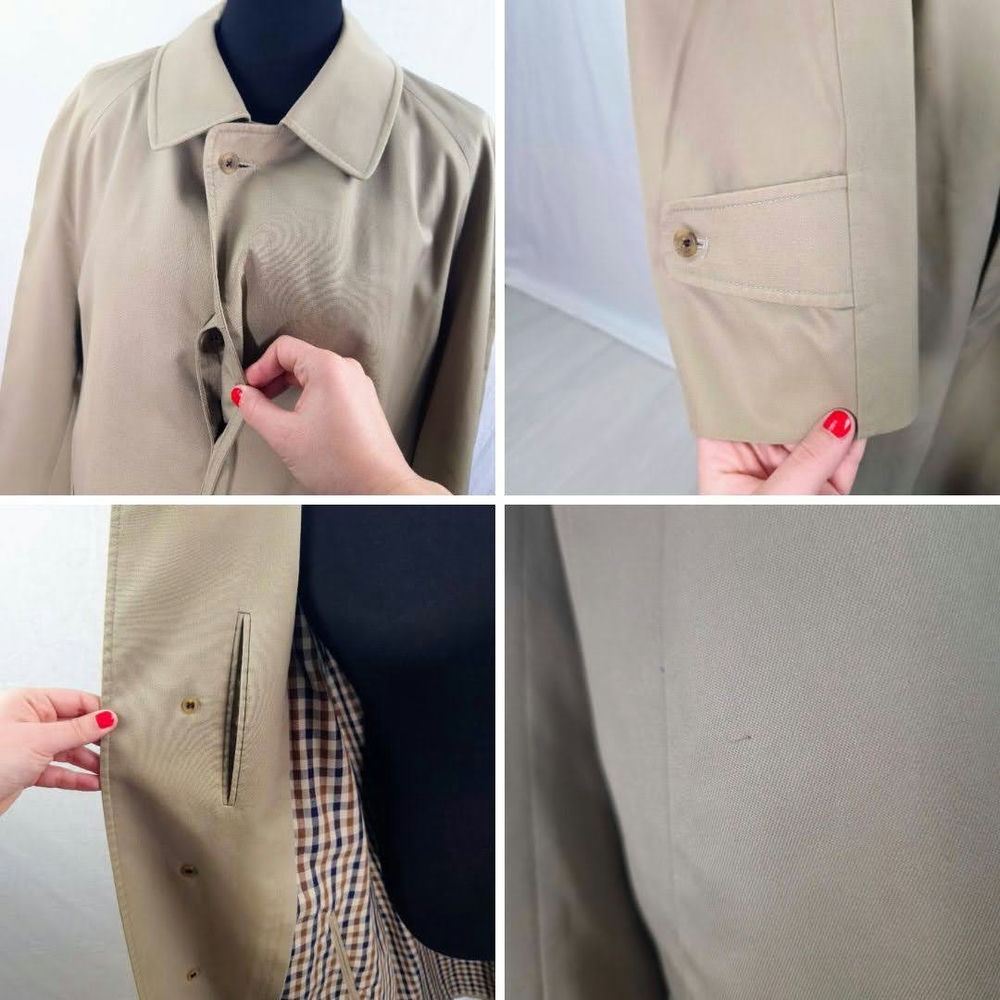 trench burberry uomo vintage