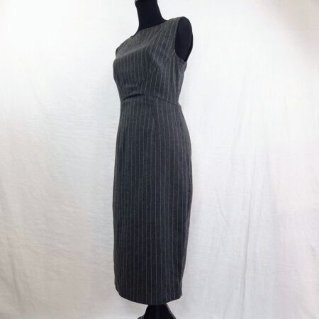 Vestito gessato Moschino Jeans 1990s