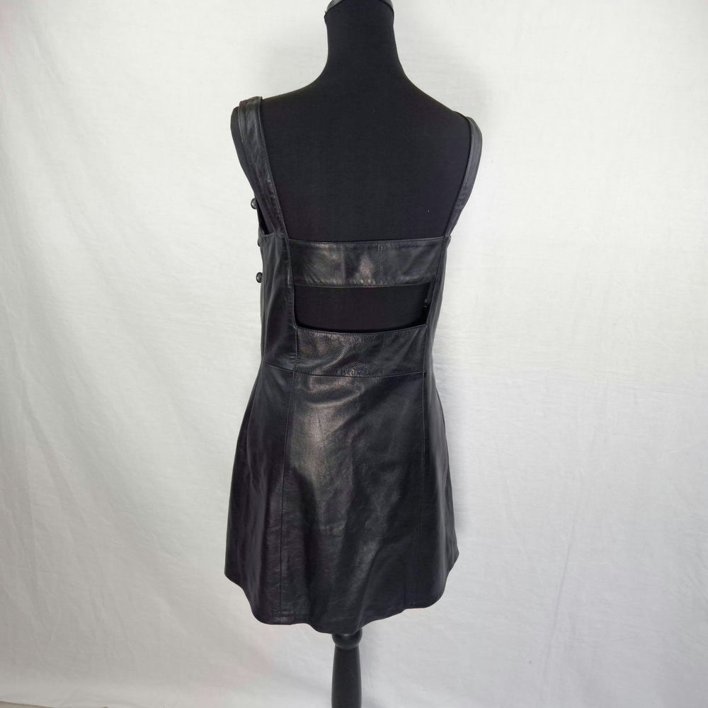 abito in pelle donna