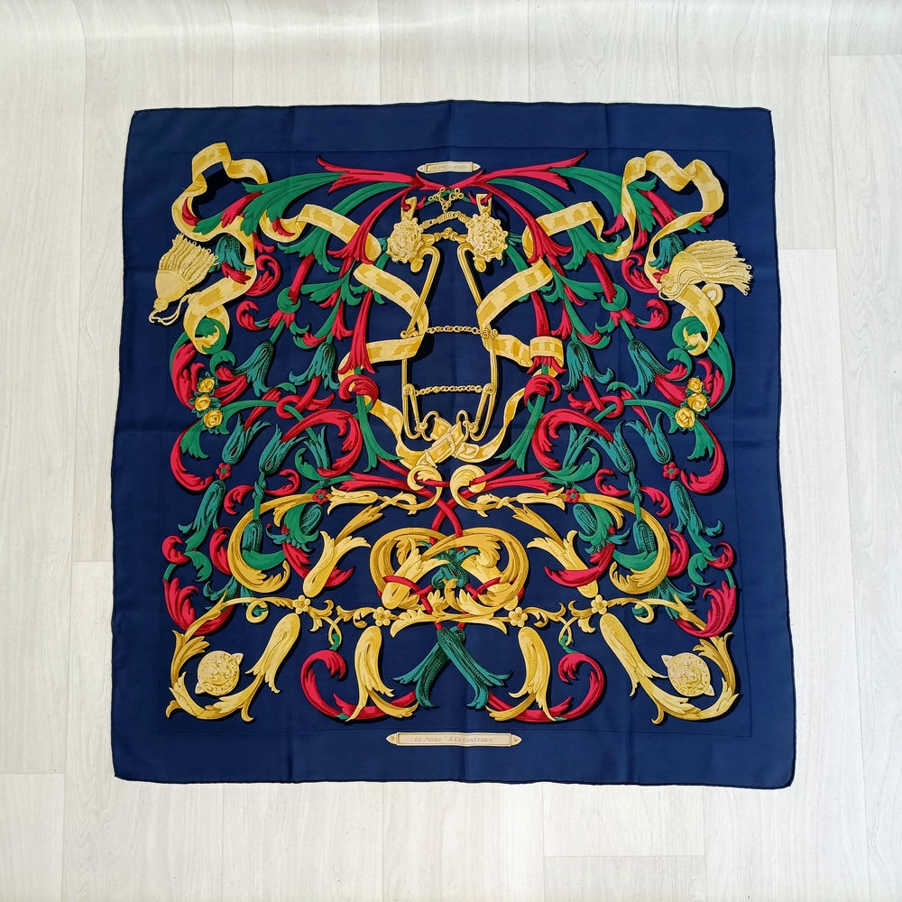 Foulard Hermès vintage