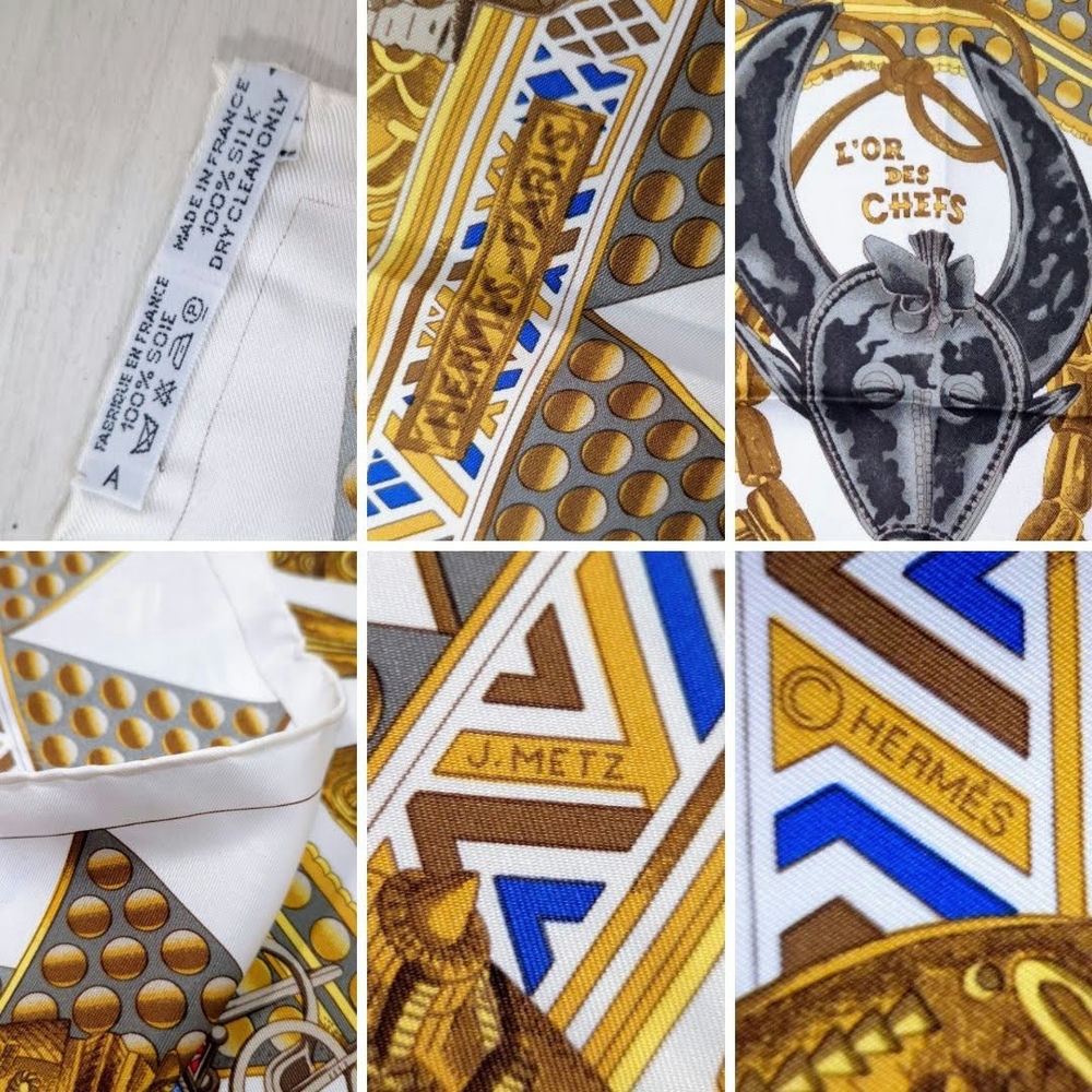 hermès vintage scarf