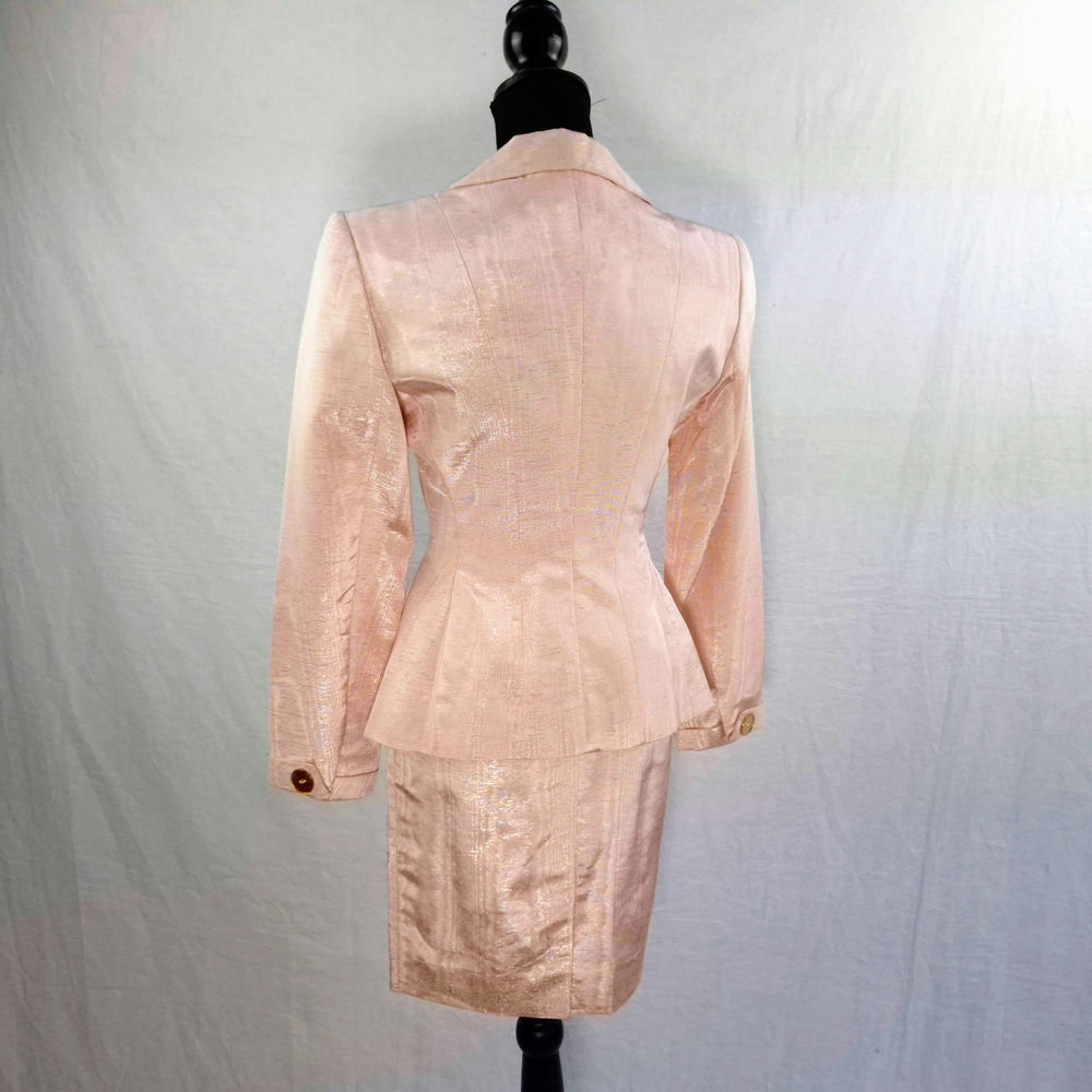 ysl vintage skirt suit