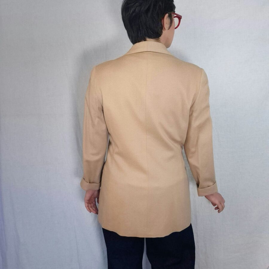 tan vintage jacket