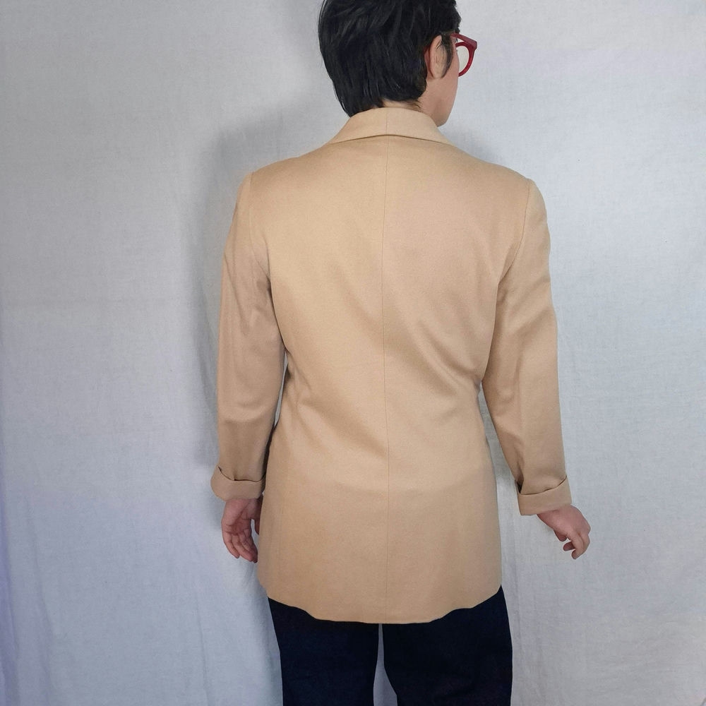 tan vintage jacket