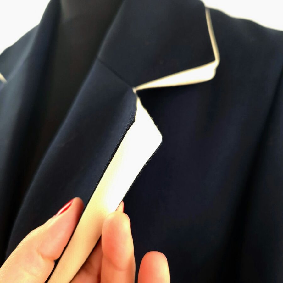 giacca donna navy