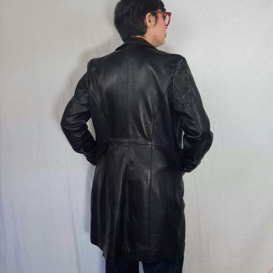 cappotto pelle donna
