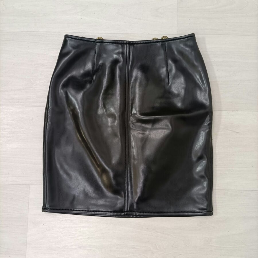 gonna pelle vintage