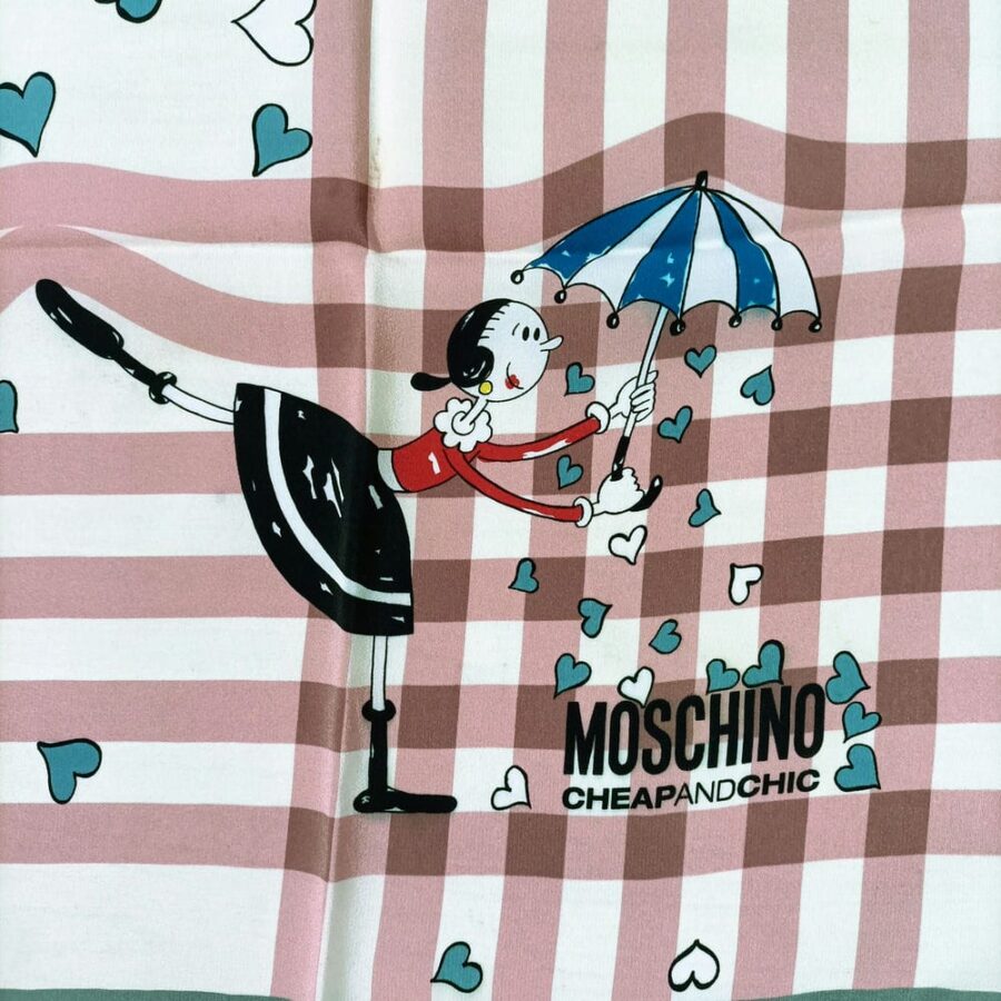 Moschino Olivia foulard in seta