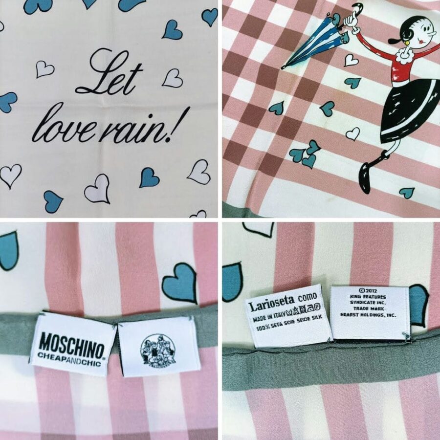 foulard moschino 2012