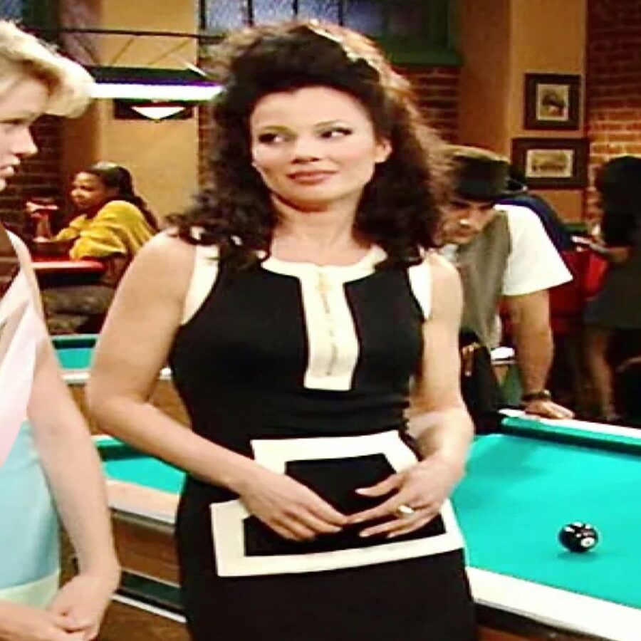 fran fine outift