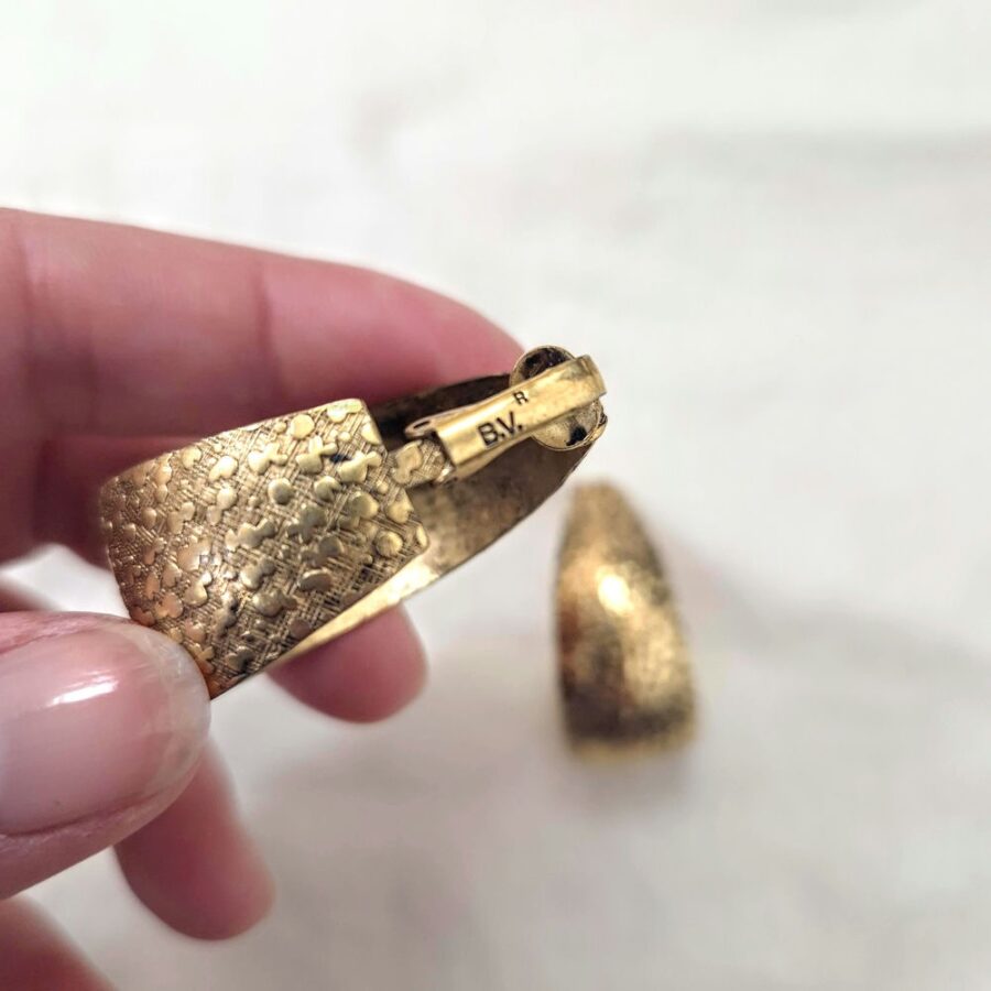 BV earrings