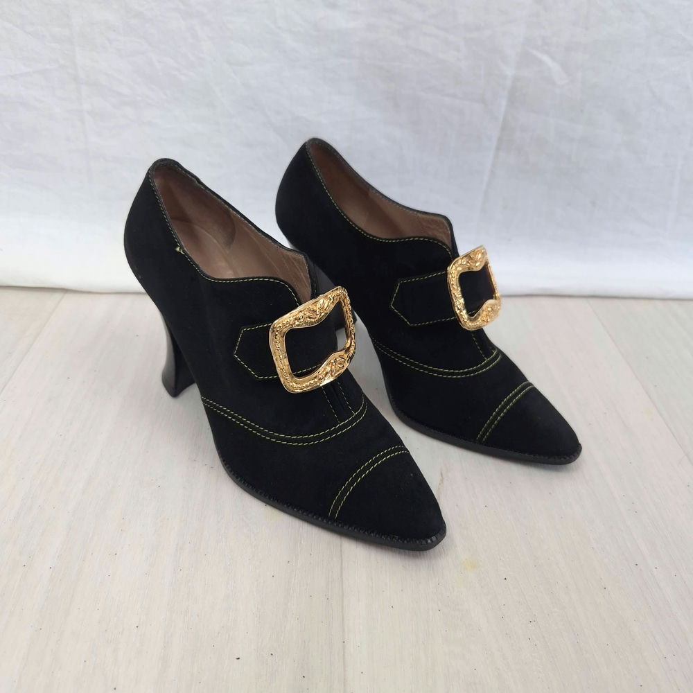 Christian Lacroix scarpe vintage con tacco