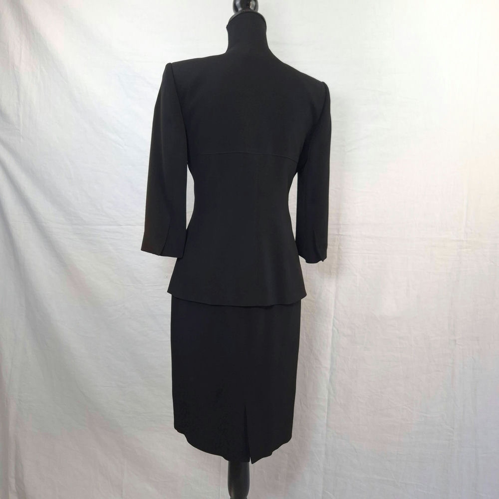 Tailleur gonna nero vintage anni '90