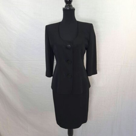 Tailleur gonna nero