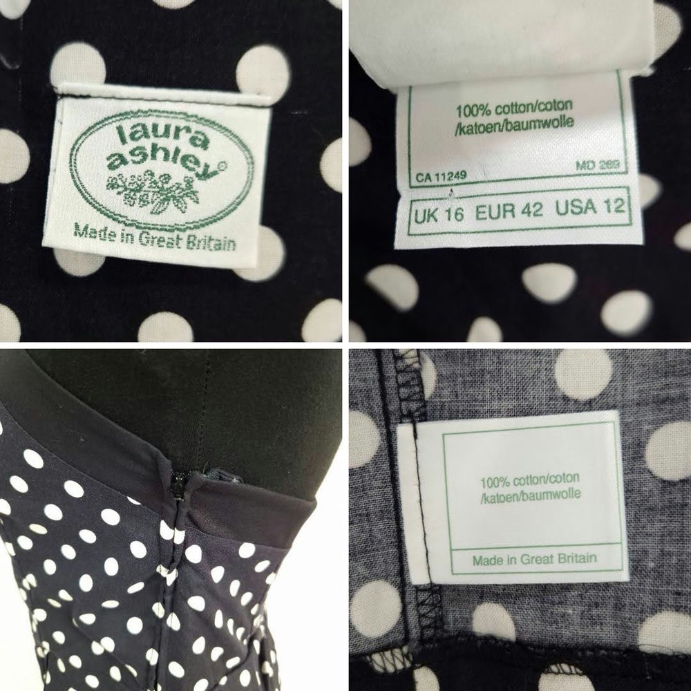 women polka dot vintage dress