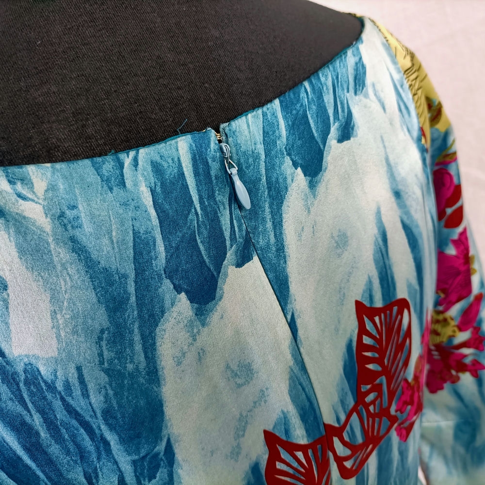 vestito seta vintage