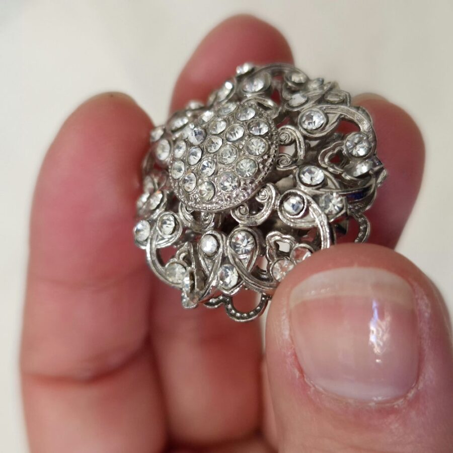 orecchini vintage fiore