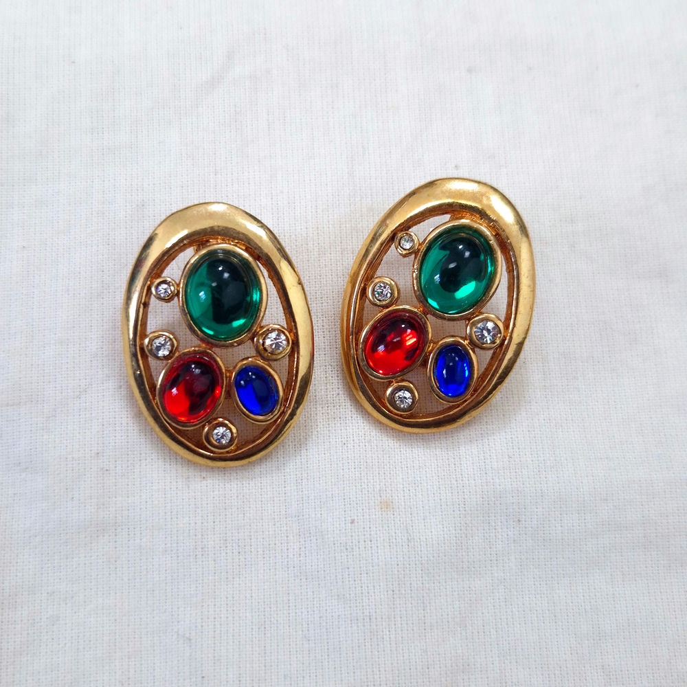 80s vintage earrings