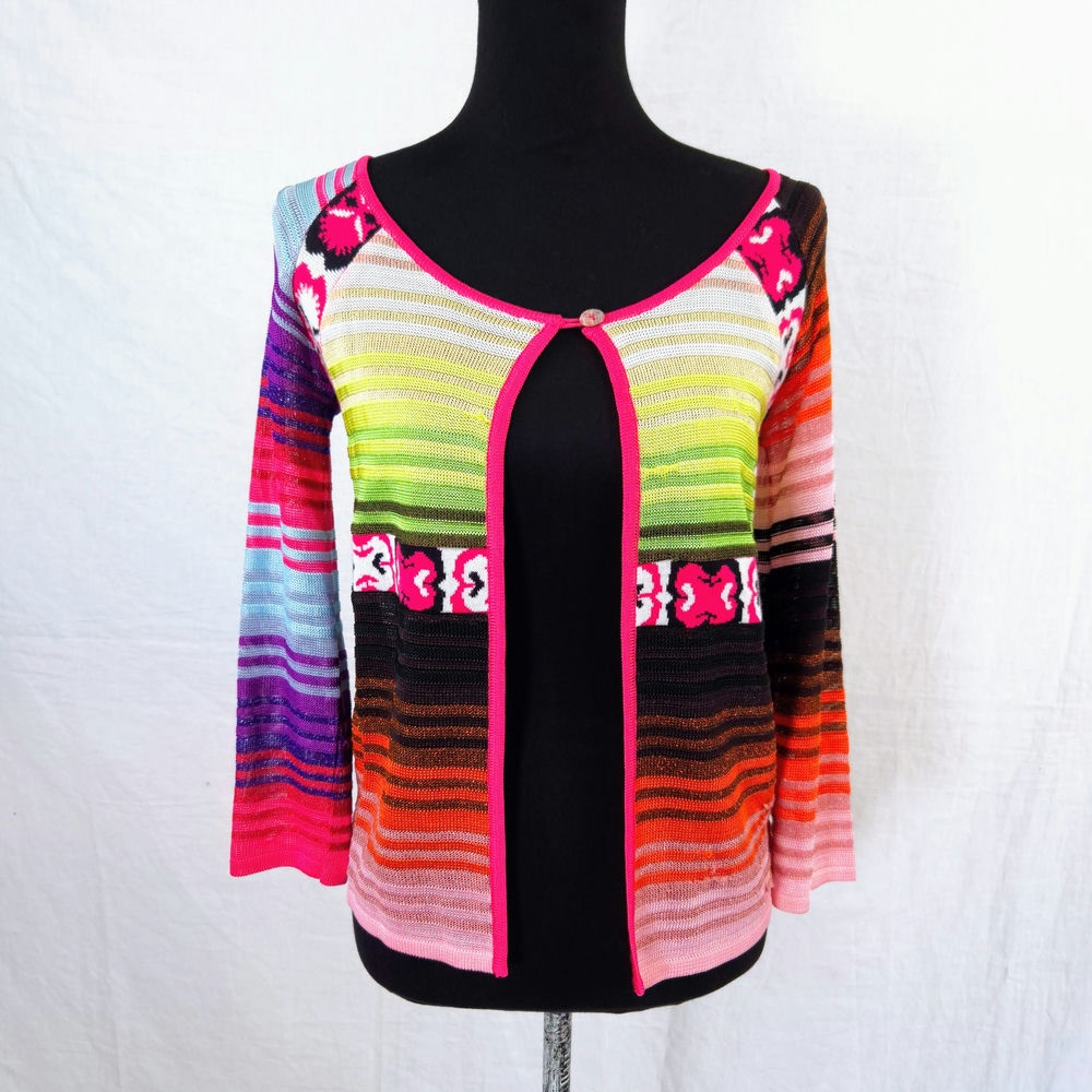 cardigan colorato donna