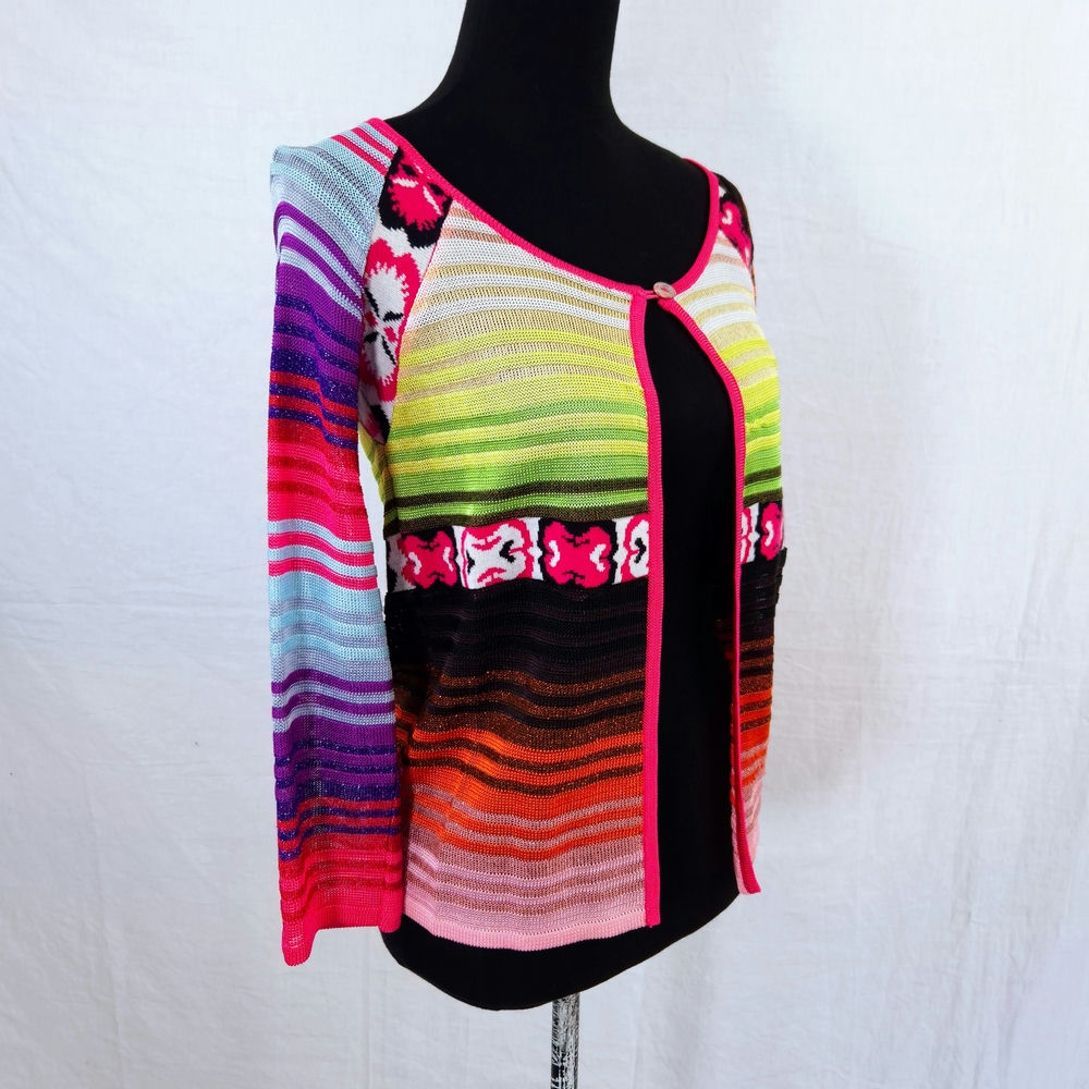 Bazar Christian Lacroix cardigan colorato da donna - immagine 3