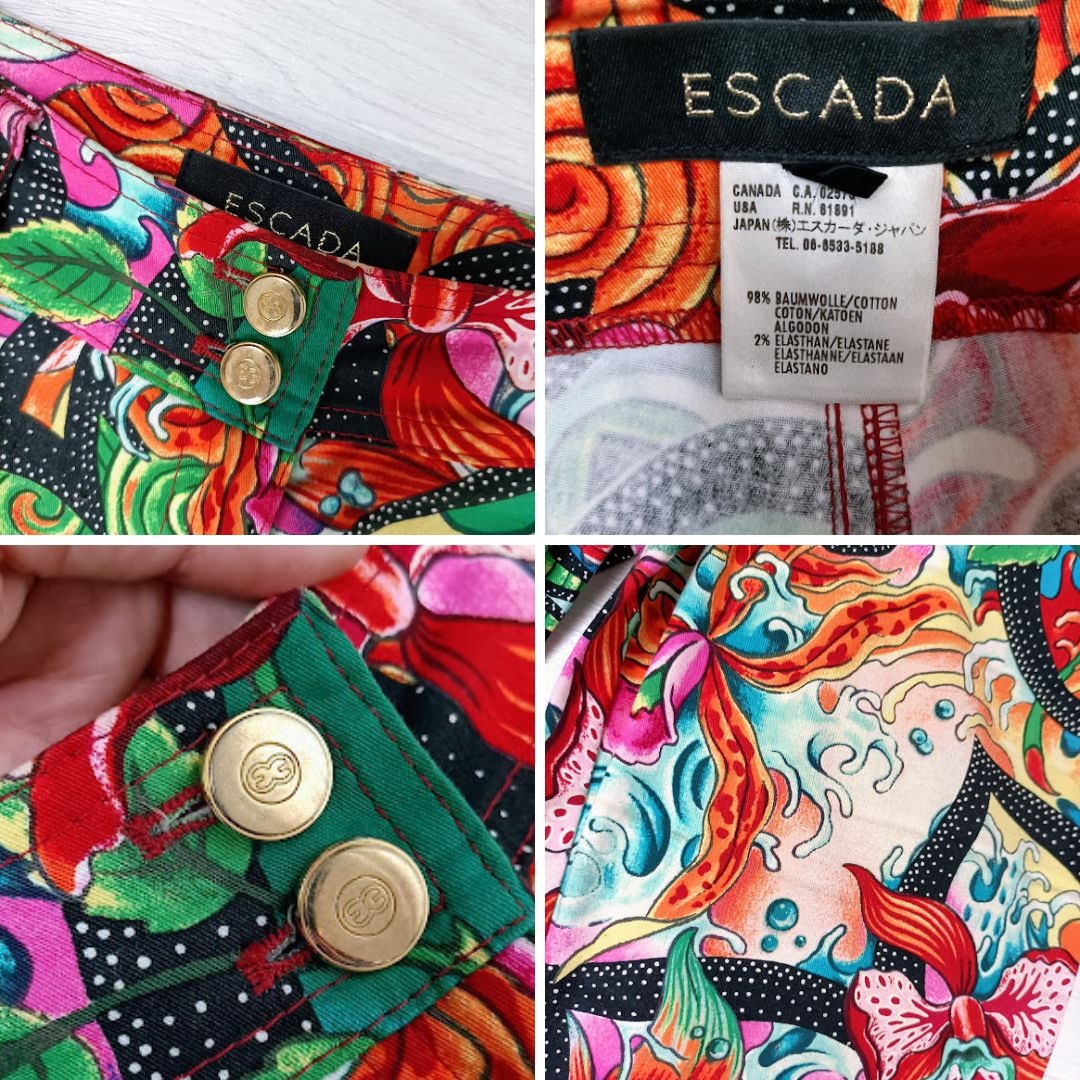 Completo fantasia Escada crazy vintage - immagine 14