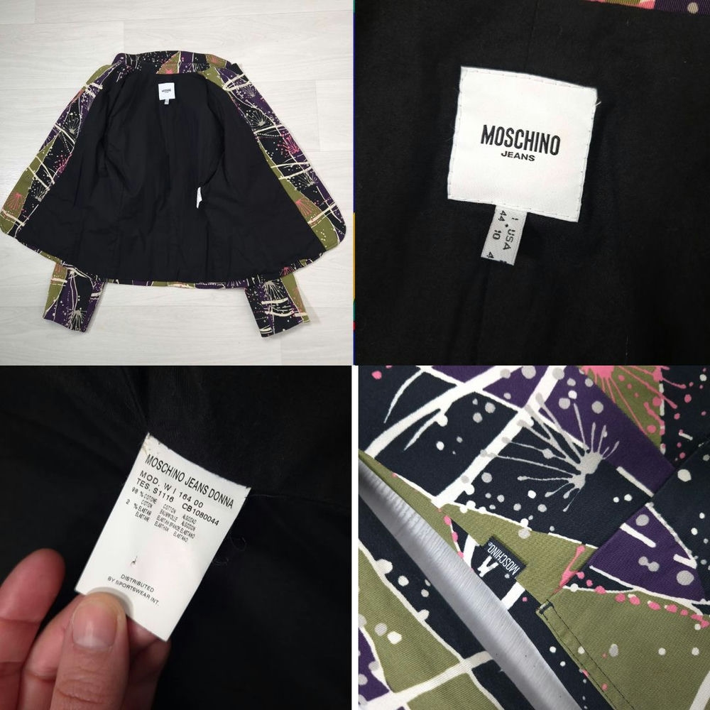 moschino giacca vintage