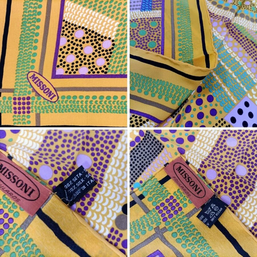 foulard vintage anni 90