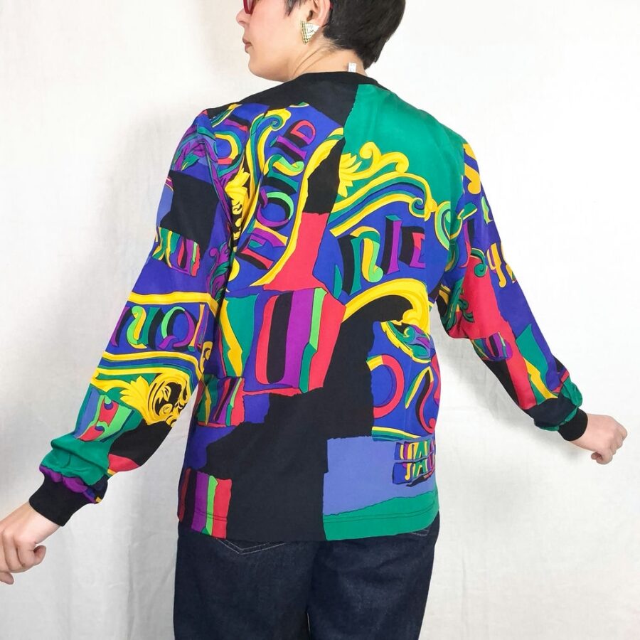 camicia fantasia anni 80