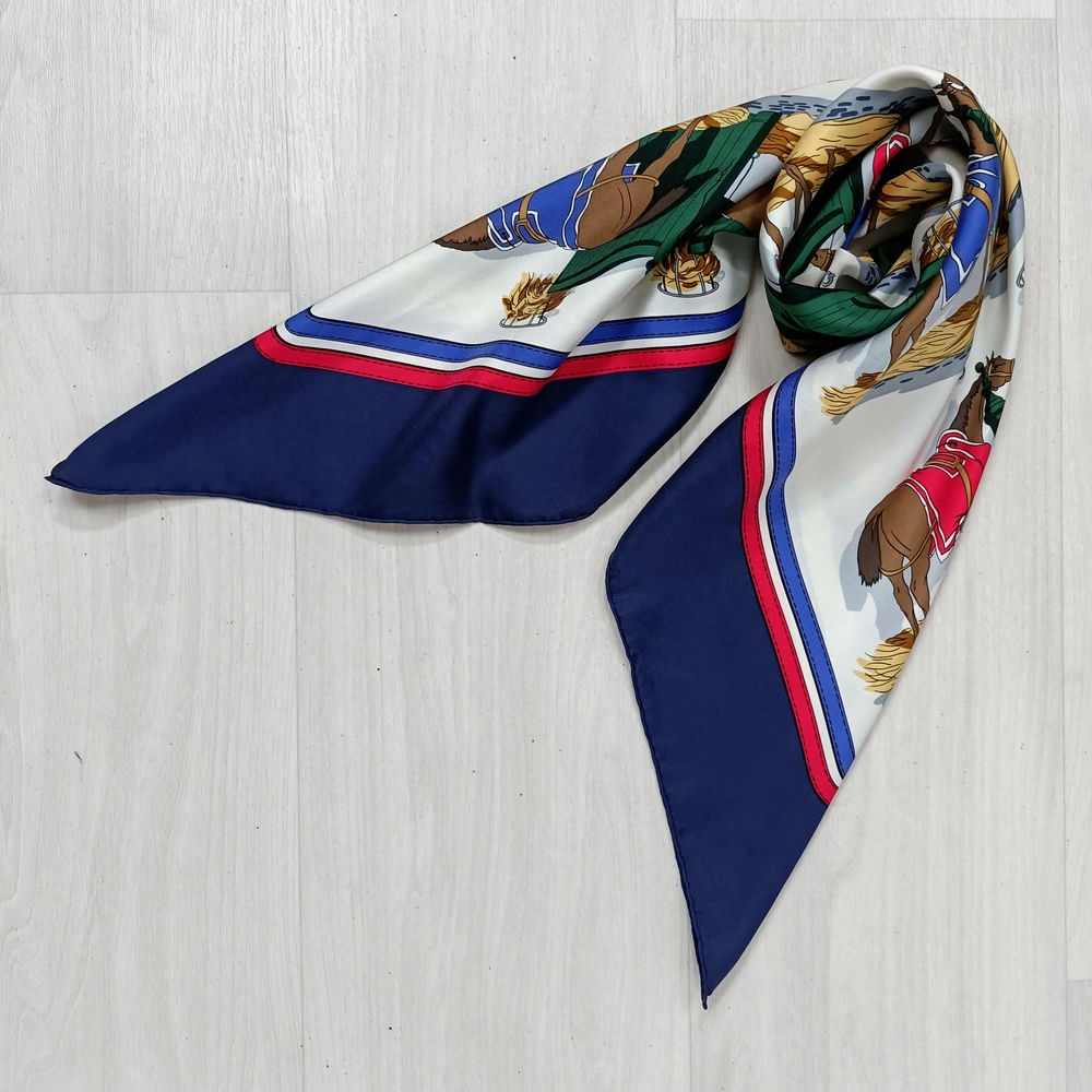 90s vintage silk scarf