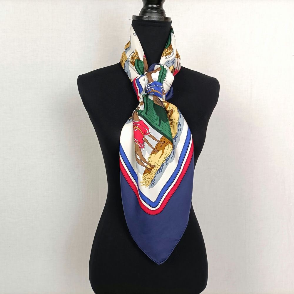 Hermes carré 1993 Martell Grand National ed. speciale