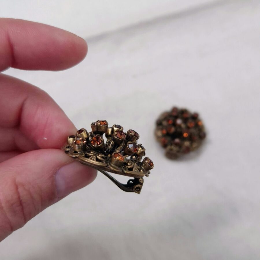 vintage earrings 40s