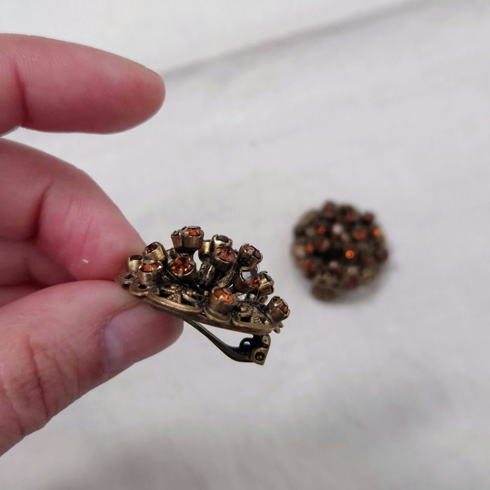 vintage earrings 40s