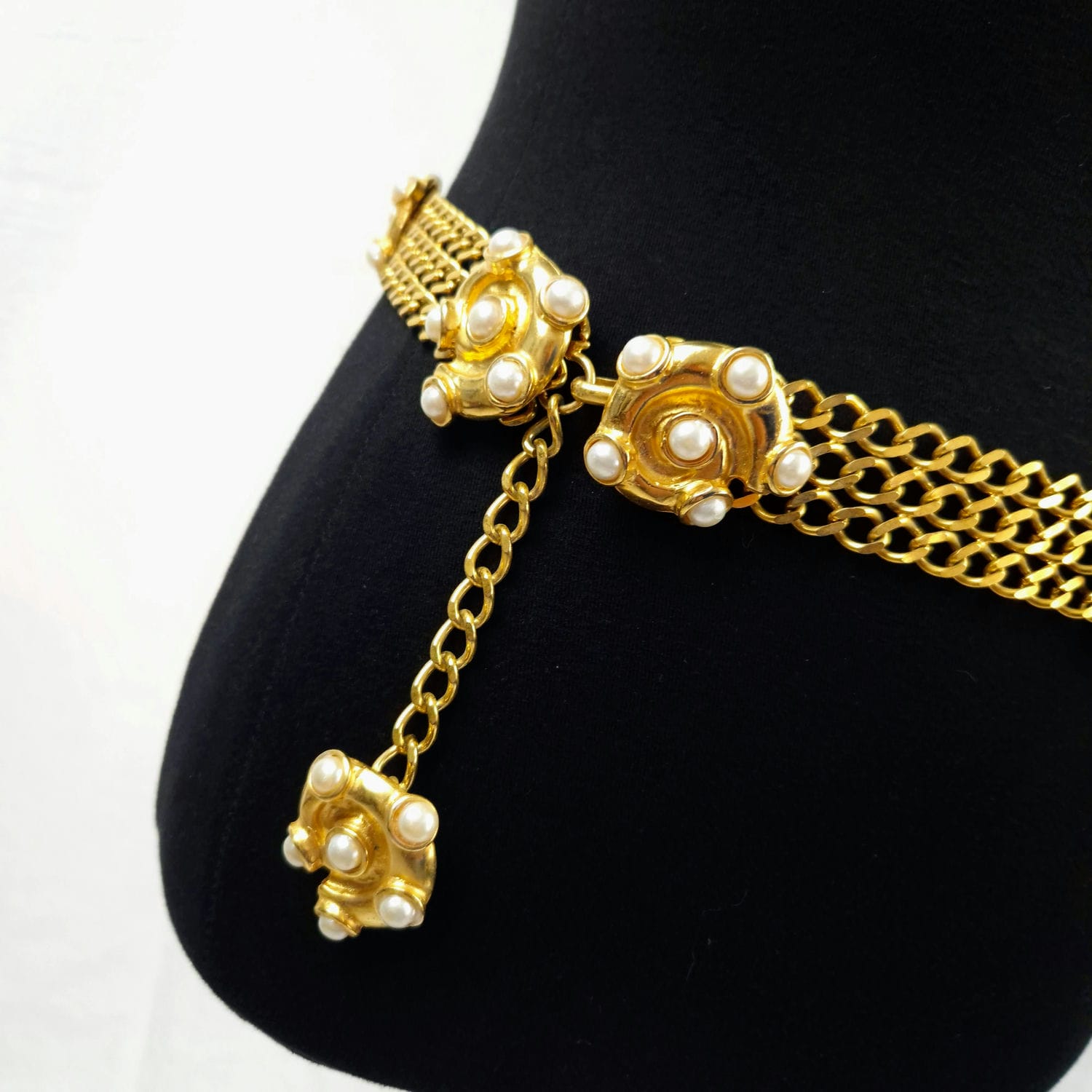 Cintura con conchiglie vintage anni '80 - immagine 6