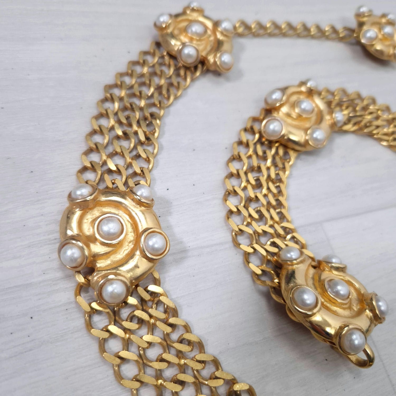 Cintura con conchiglie vintage anni '80 - immagine 3