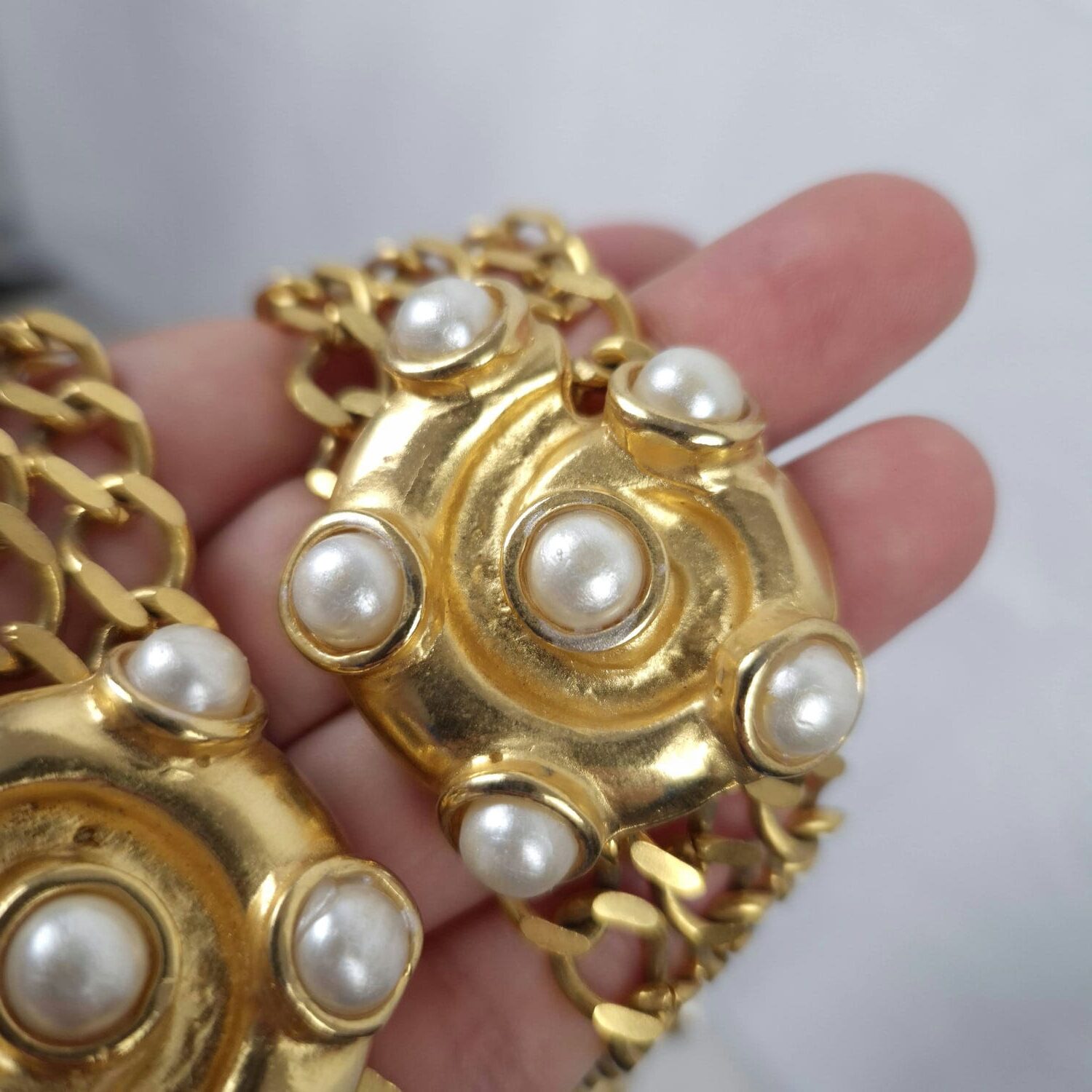 Cintura con conchiglie vintage anni '80 - immagine 2