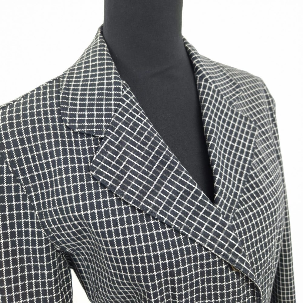 checked jacket