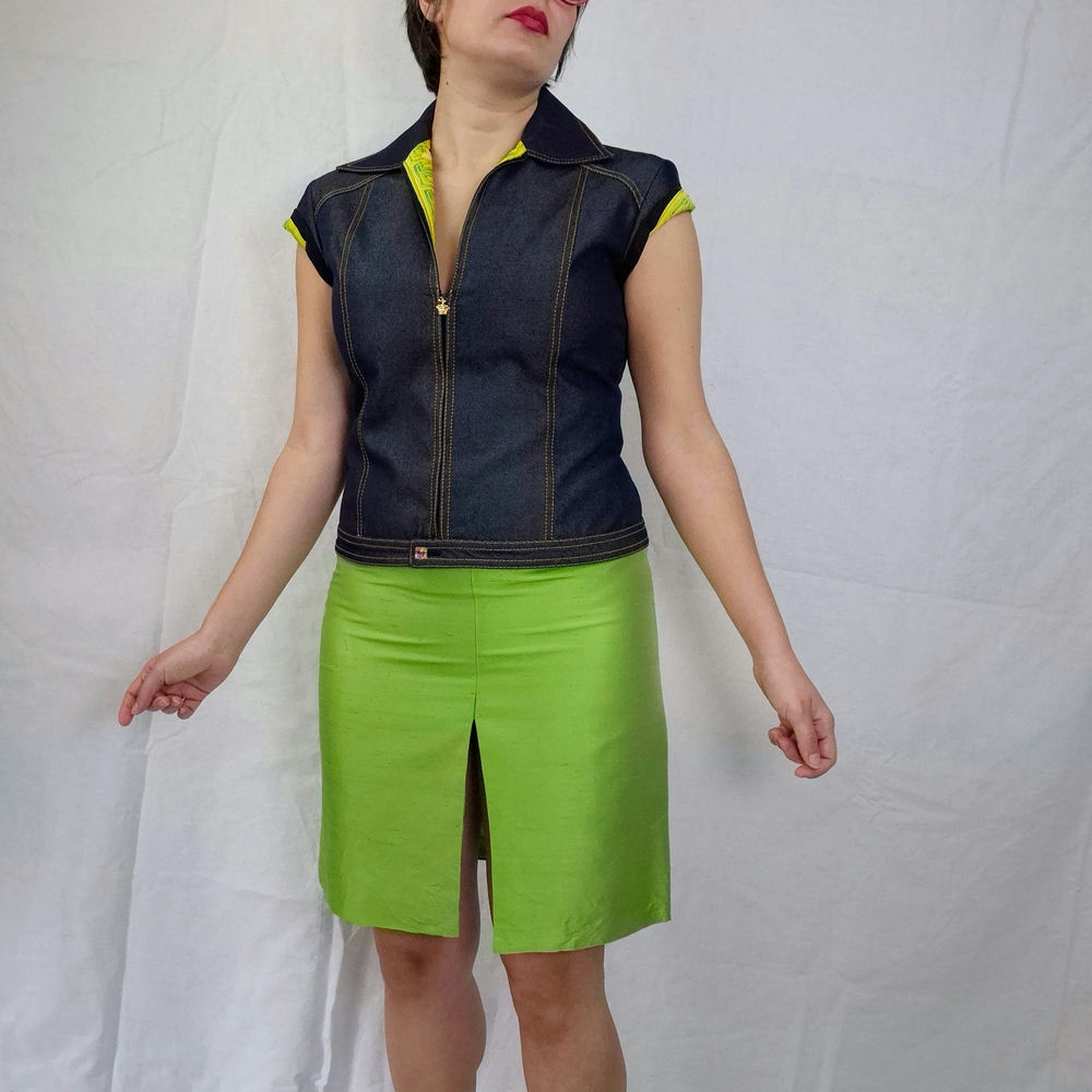 completo versace seta