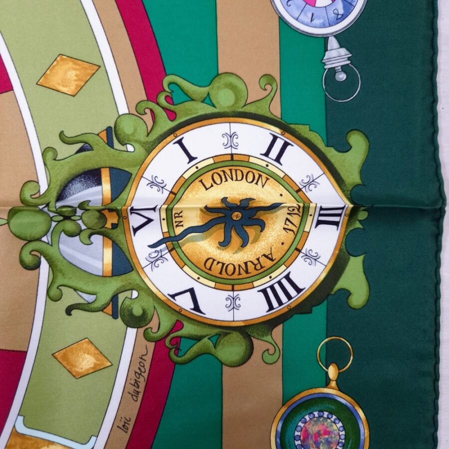 hermès silk scarf