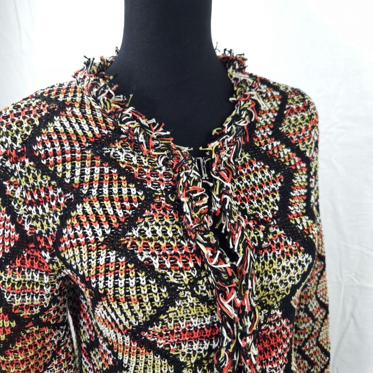 Completo Missoni vintage anni 2000 gonna e cardigan tricot - immagine 4